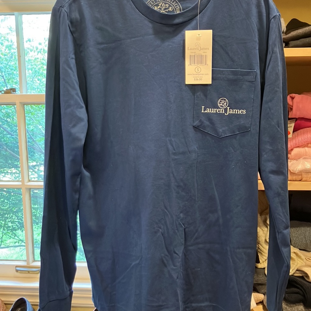 NWT football Defense Lauren James size small long sleeve t shirt women’s